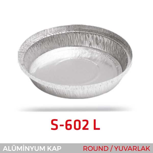 Alüminyum Kap Round/Yuvarlak S-602-L-2